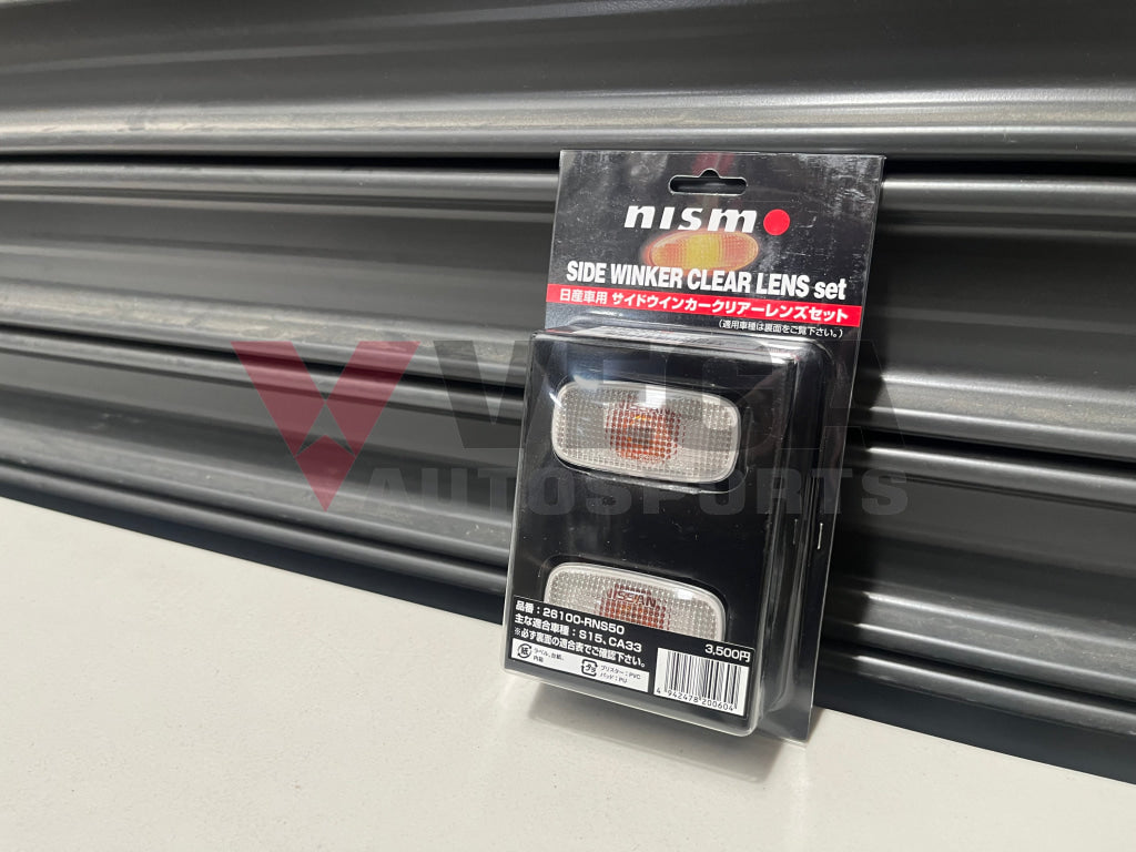 Nismo Side Indicator Set To Suit Nissan Silvia S15 R34 Skyline Gt-T Gtr (8/00-Onwards) - Clear Type