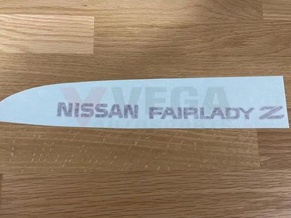 "Nissan Fairlady Z" Decal, Bronze Tint to suit Nissan 300ZX 90-96 Non-Turbo / 94-96 Twin Turbo Z32 - Vega Autosports