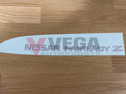 "Nissan Fairlady Z" Decal, Bronze Tint to suit Nissan 300ZX 90-96 Non-Turbo / 94-96 Twin Turbo Z32 - Vega Autosports