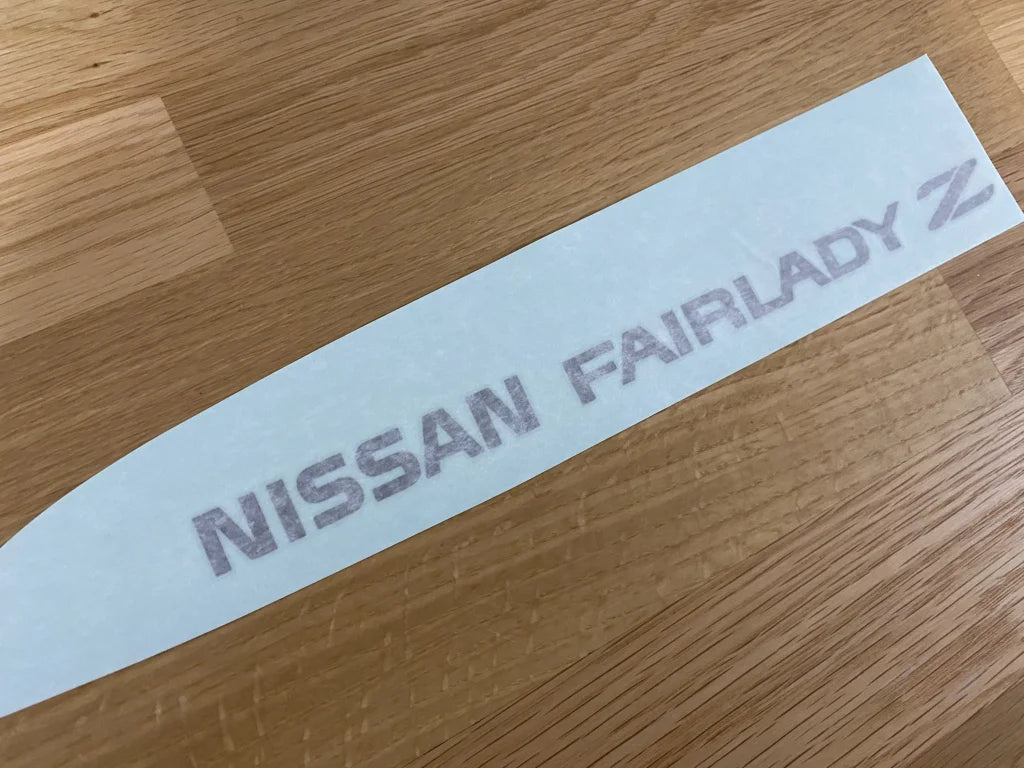 "Nissan Fairlady Z" Decal, Bronze Tint to suit Nissan 300ZX 90-96 Non-Turbo / 94-96 Twin Turbo Z32 - Vega Autosports