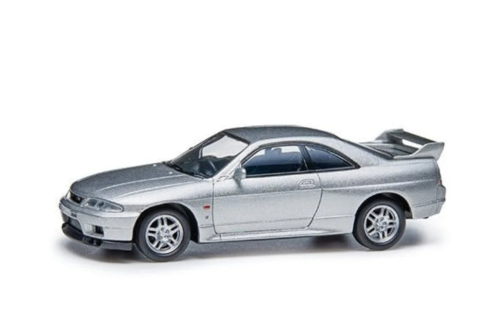 Nissan Model 1/64 Skyline R33 Gtr - Sparkling Silver Genuine Merchandise