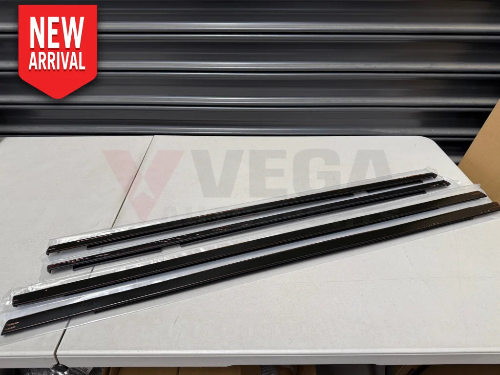 OE Belt / Waist Mould Set (4-Piece) to suit Mitsubishi Lancer Evolution 7 / 8 / 9 CT9A - Body Mouldings / Seals
