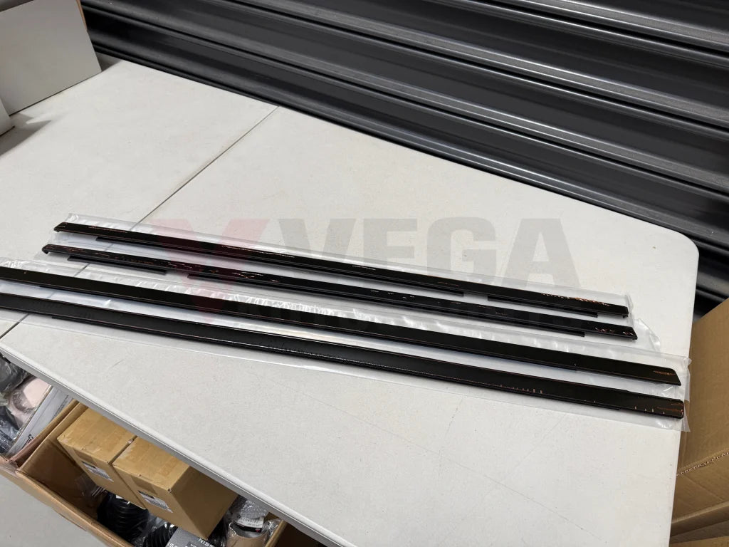 OE Belt / Waist Mould Set (4-Piece) to suit Mitsubishi Lancer Evolution 7 / 8 / 9 CT9A - Body Mouldings / Seals