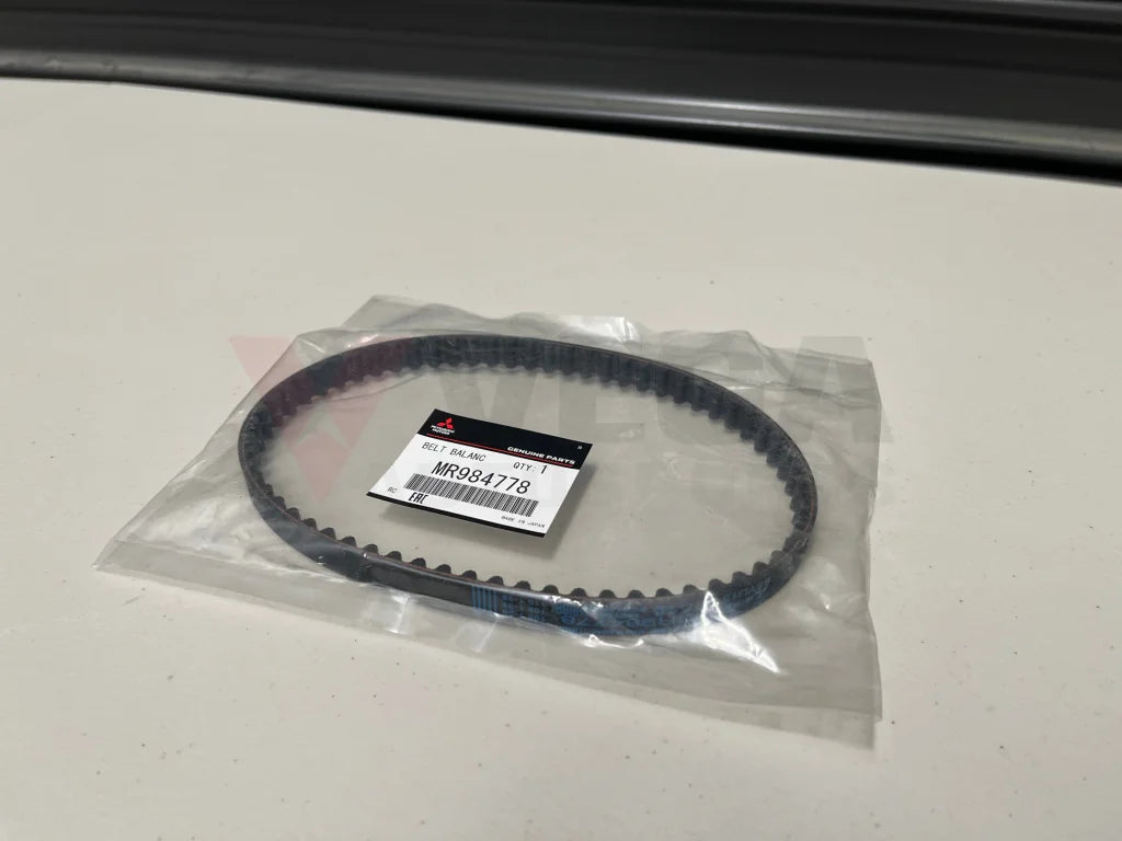 Oem Balancer Belt (4G63) To Suit Mitsubishi Lancer Evolution 1 - 9 Mr984778 Engine