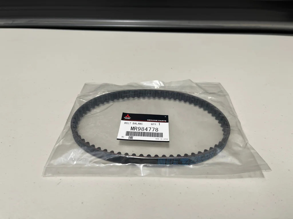 Oem Balancer Belt (4G63) To Suit Mitsubishi Lancer Evolution 1 - 9 Mr984778 Engine