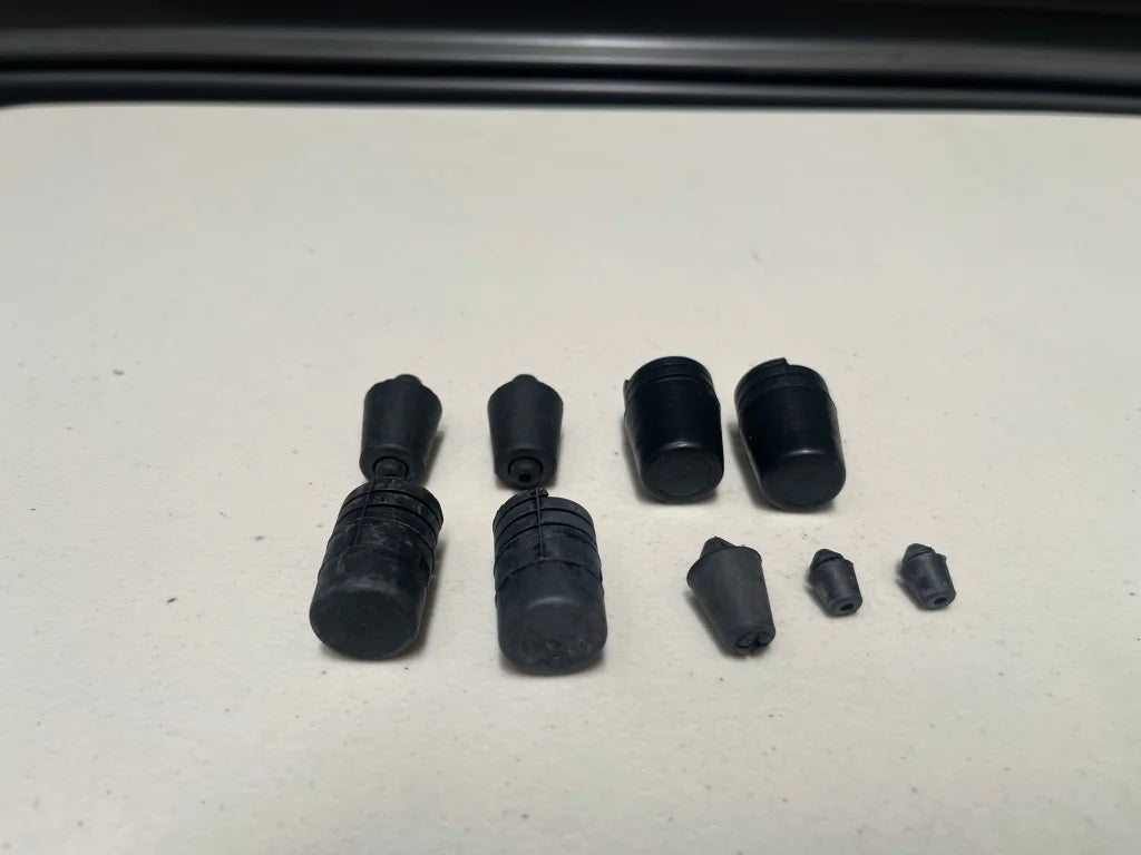 Oem Bonnet / Trunk Fuel Lid Grommet Set To Suit Nissan Skyline R33 Gtr Exterior