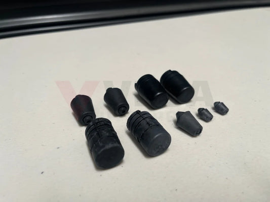 Oem Bonnet / Trunk Fuel Lid Grommet Set To Suit Nissan Skyline R33 Gtr Exterior