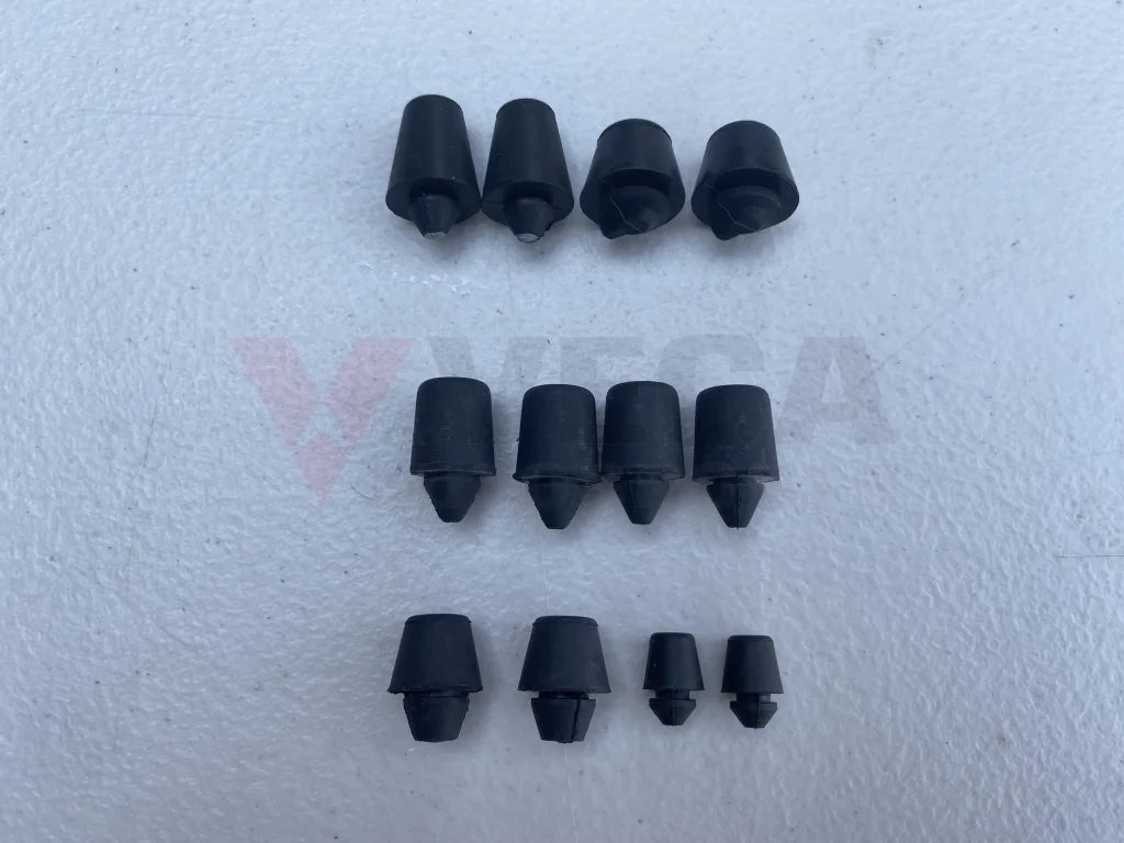 OEM Door Stop Cushion Rubber Set Trunk Bumper Fuel Lid to suit Nissan Skyline R32 GTR - Vega Autosports