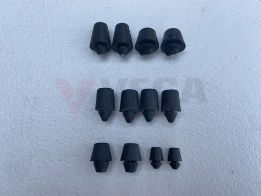 OEM Door Stop Cushion Rubber Set Trunk Bumper Fuel Lid to suit Nissan Skyline R32 GTR - Vega Autosports
