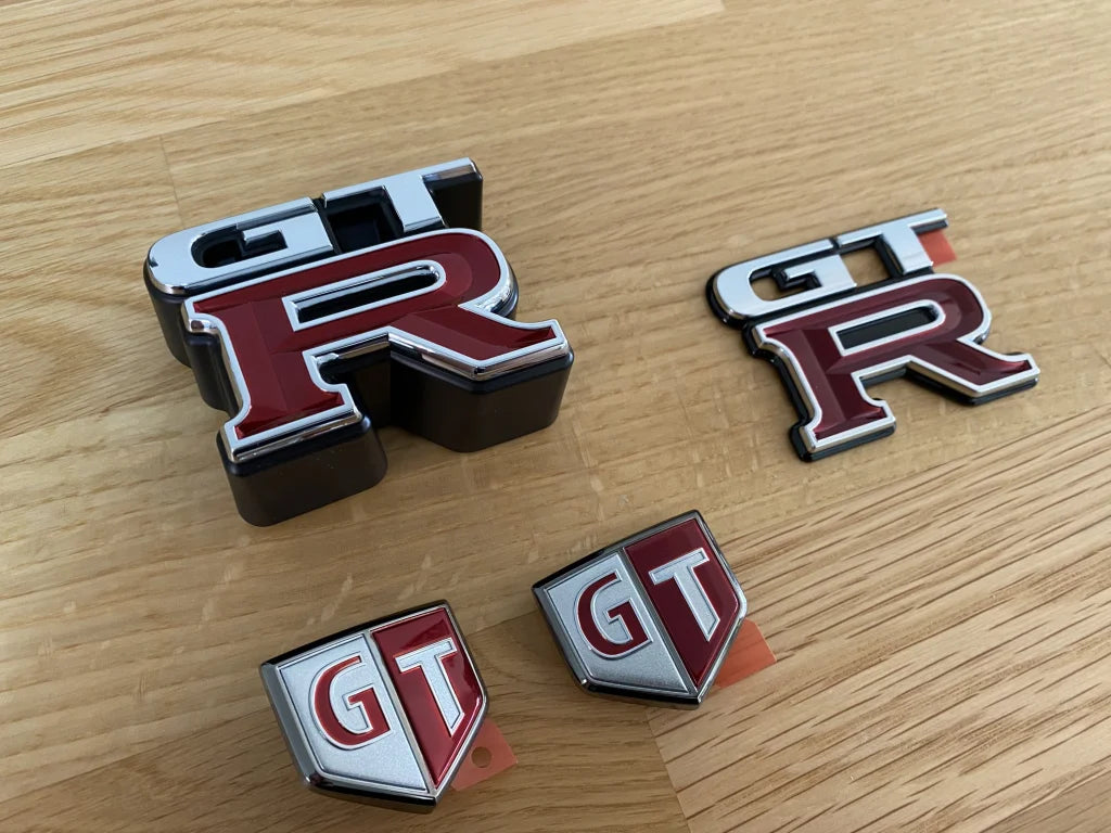 OEM Emblem Set to suit Nissan Skyline R34 GTR - Vega Autosports