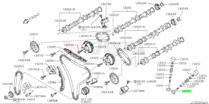Oem Exhaust Valve (Vr38Dett) To Suit Nissan R35 Gtr 2012~Onwards 13202-Jf01D Engine
