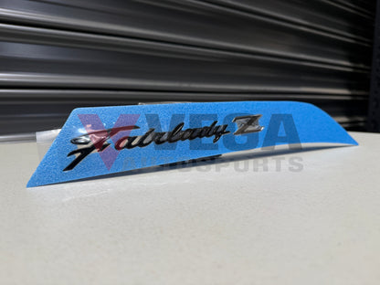 OEM ’Fairlady Z’ Rear Emblem to suit Nissan RZ34 84895-6GP1A Emblems Badges and Decals
