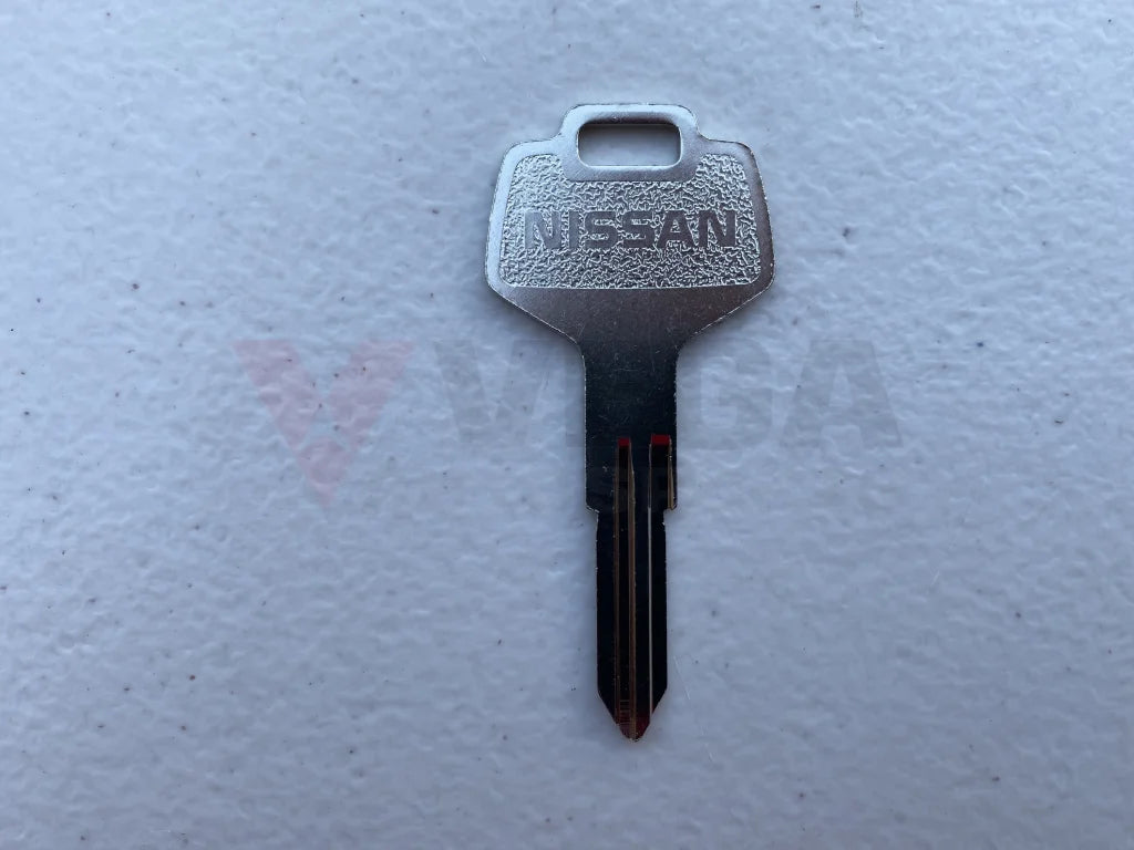 OEM Nissan Metal Key Blank Uncut Master Spare to suit R32 / R33 Skyline, S13/ S14 Silvia, 180SX, 300ZX - Vega Autosports