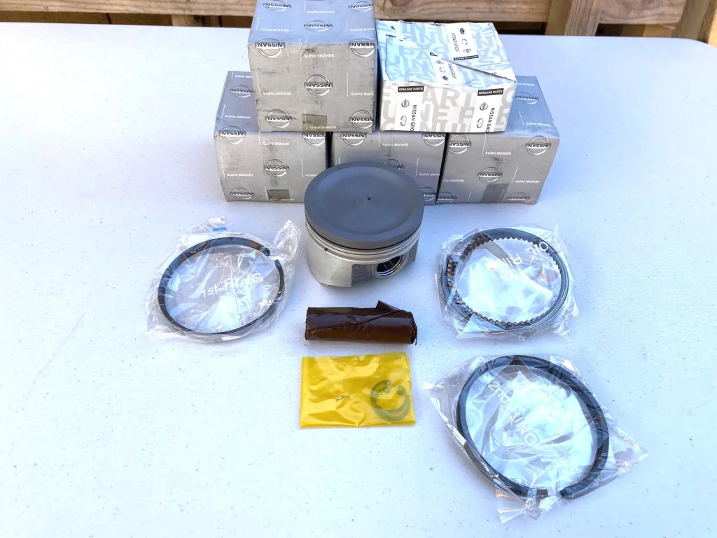 OEM Piston and Ring Set 0.2 Oversized to suit SR20DET Silvia S13, S14, S15, 180SX - Vega Autosports