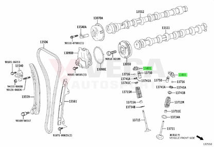 OEM Rocker Arm G16E-GTS to suit Toyota GR Yaris / Corolla 13801-25010 - Vega Autosports