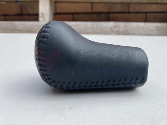 OEM Weighted Leather Shift Knob to suit Mitsubishi Lancer Evolution 4 / 5 (5-Speed M10x1.25) - Vega Autosports