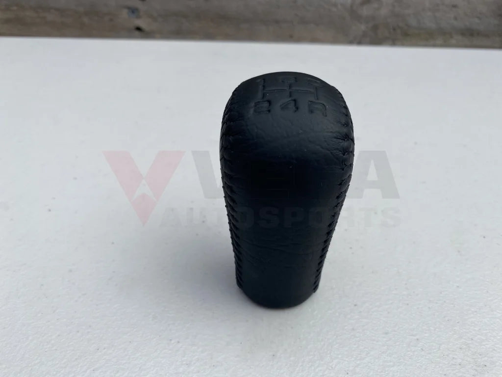 OEM Weighted Leather Shift Knob to suit Mitsubishi Lancer Evolution 4 / 5 (5-Speed M10x1.25) - Vega Autosports