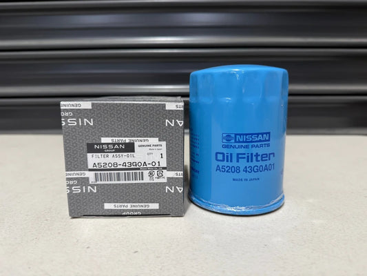 Oil Filter to suit Nissan Navara D22 TD27 / QD32, Patrol Y60/61 TD42 A5208-43G0A-01 - Vega Autosports