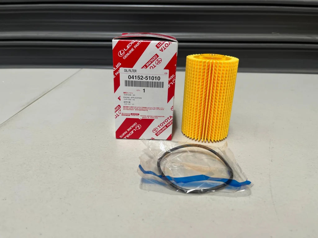 Oil Filter To Suit Toyota Landcruiser 1Vd-Ftv V8 4.5L Vdj76 Vdj78 Vdj79 04152-51010 Servicing