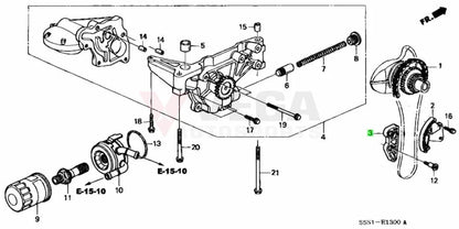 Oil Pump Chain Guide To Suit Honda K20A Engine 13460-Pnc-004