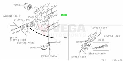 Oil Pump Drive Spindle Assembly to suit Datsun 240Z 260Z 280Z 15040-21001 - Vega Autosports
