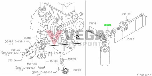 Oil Pump Inner Gasket To Suit Datsun 1200 B10 B110 B210 B310 A12 A14 A15 15025-18003 Engine