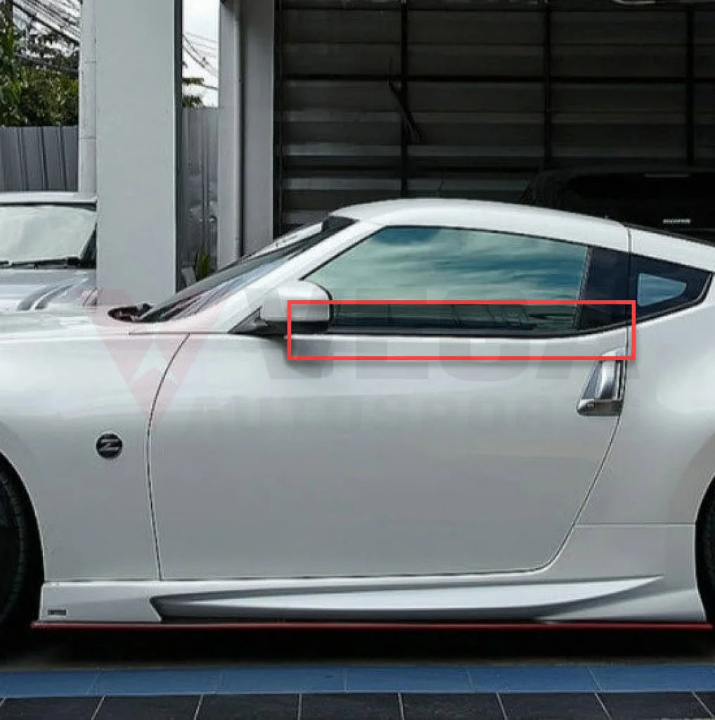 Outer Belt / Door Mould Set Rhs Lhs To Suit Nissan 370Z Z34 80820 - 1Ea0B 80821 - 1Ea0B Body