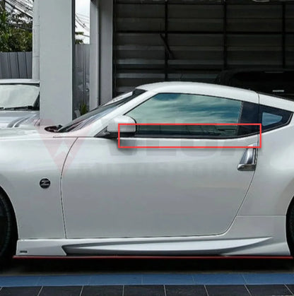Outer Belt / Door Mould Set Rhs Lhs To Suit Nissan 370Z Z34 80820 - 1Ea0B 80821 - 1Ea0B Body