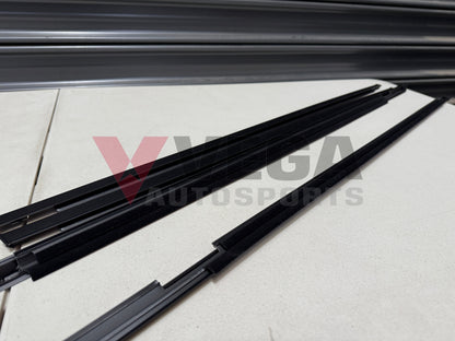 Outer Belt Mould Set (4-piece) to suit Mitsubishi Lancer Evolution 1 / 2 / 3 Body Mouldings / Seals