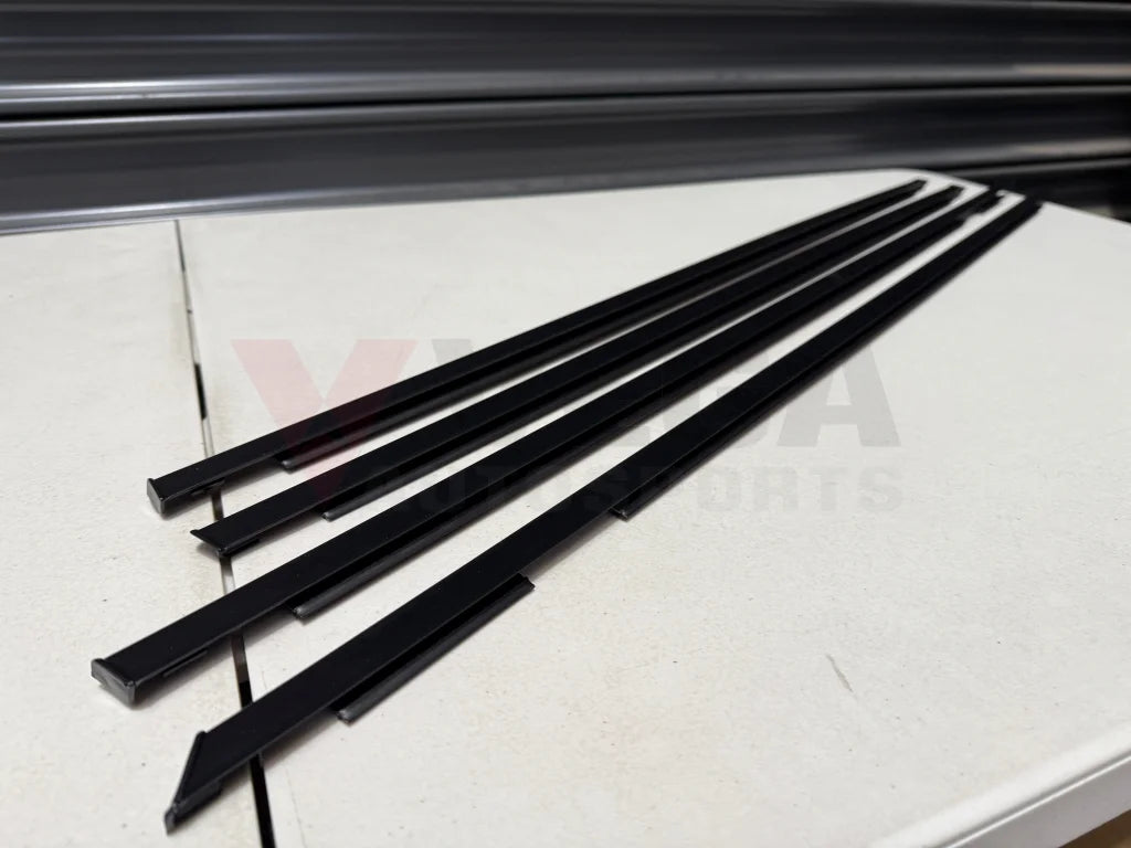 Outer Belt Mould Set (4-piece) to suit Mitsubishi Lancer Evolution 1 / 2 / 3 Body Mouldings / Seals