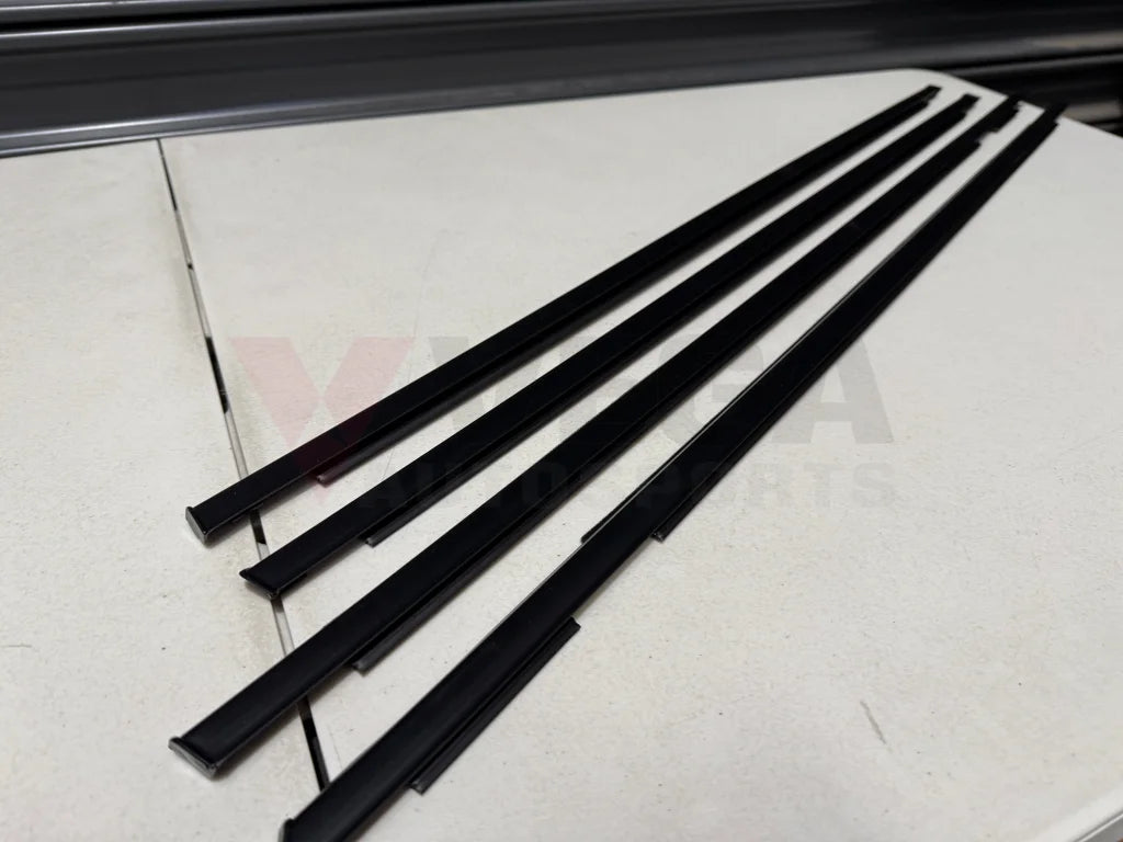 Outer Belt Mould Set (4-piece) to suit Mitsubishi Lancer Evolution 1 / 2 / 3 Body Mouldings / Seals