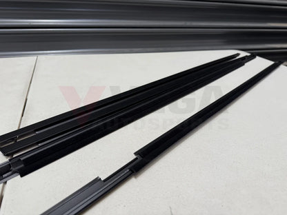 Outer Belt Mould Set (4-piece) to suit Mitsubishi Lancer Evolution 1 / 2 / 3 Body Mouldings / Seals