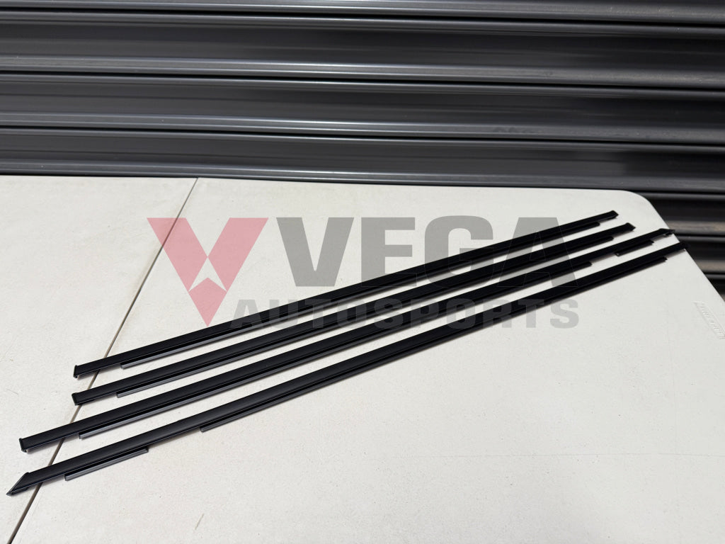 Outer Belt Mould Set (4-piece) to suit Mitsubishi Lancer Evolution 1 / 2 / 3 Body Mouldings / Seals