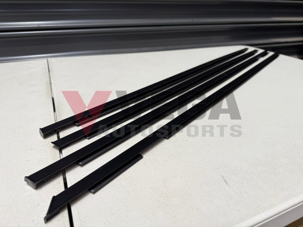 Outer Belt Mould Set (4-piece) to suit Mitsubishi Lancer Evolution 1 / 2 / 3 Body Mouldings / Seals