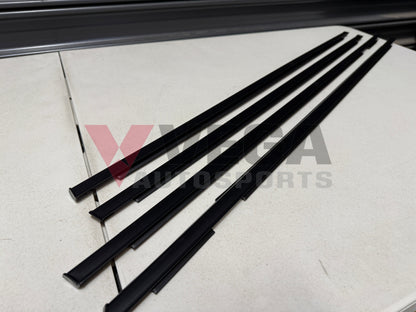 Outer Belt Mould Set (4-piece) to suit Mitsubishi Lancer Evolution 1 / 2 / 3 Body Mouldings / Seals