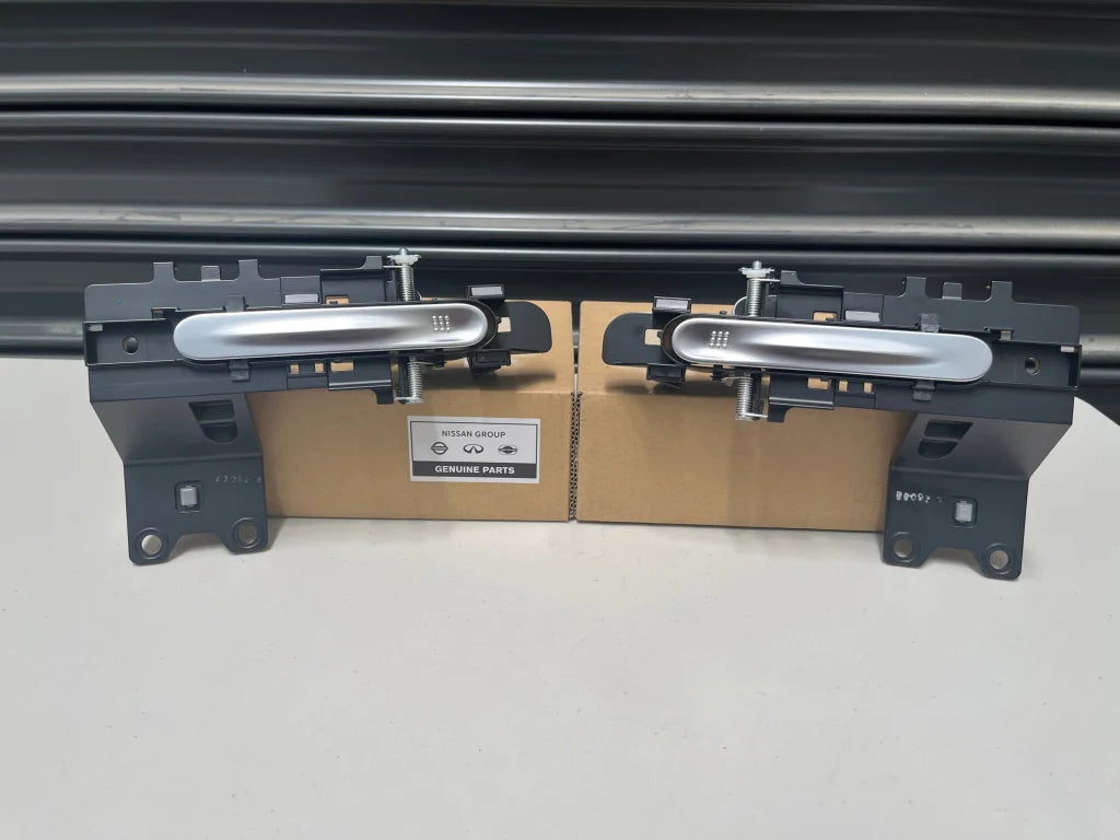 Outer Door Handle Assembly Set (RHS & LHS) to suit Nissan R35 GTR 80606-JF00E / 80607-JF00E - Vega Autosports
