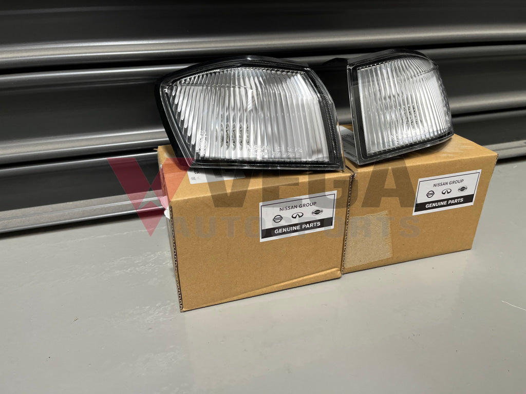 Parking Lamp Set (RHS & LHS) to suit Nissan Silvia S14 Series 2 - Vega Autosports
