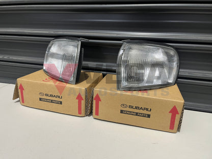 Parking Lights Assembly Set Rhs / Lhs To Suit Subaru Impreza 92-00 Gc8 Gm8 Gf8 84451Fa020 84451Fa030