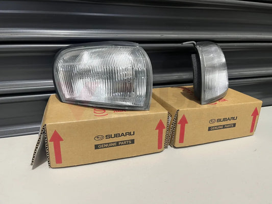 Parking Lights Assembly Set Rhs / Lhs To Suit Subaru Impreza 92-00 Gc8 Gm8 Gf8 84451Fa020 84451Fa030