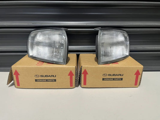 Parking Lights Assembly Set Rhs / Lhs To Suit Subaru Impreza 92-00 Gc8 Gm8 Gf8 84451Fa020 84451Fa030