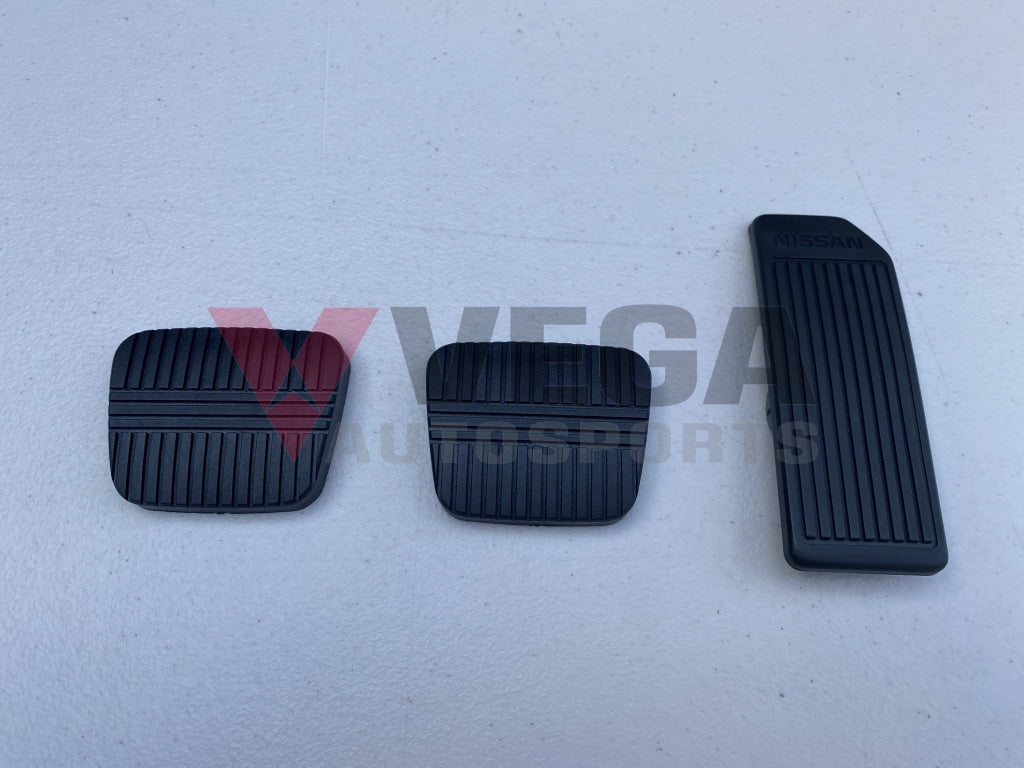 Pedal Set (3 piece) to suit Nissan Silvia S13 / 180SX and Skyline HR31 - Vega Autosports