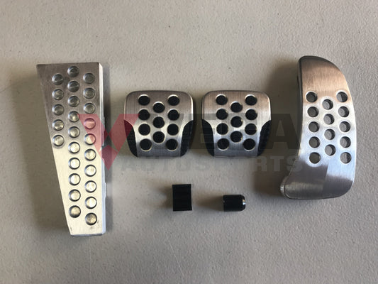 Pedal Set to suit Nissan R34 GTR V Spec 2 with Foot Rest - Vega Autosports