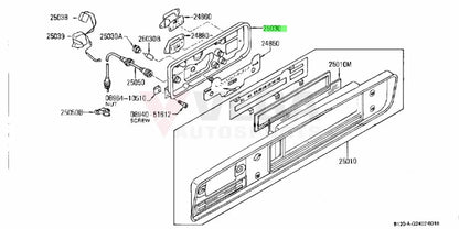 Printed Circuit Plate Assembly To Suit Datsun 1200 Sunny Truck - 04.1978 Onwards ~ Interior