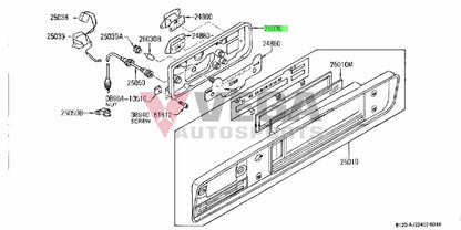Printed Circuit Plate Assembly To Suit Datsun 1200 Sunny Truck - 04.1978 Onwards ~ Interior