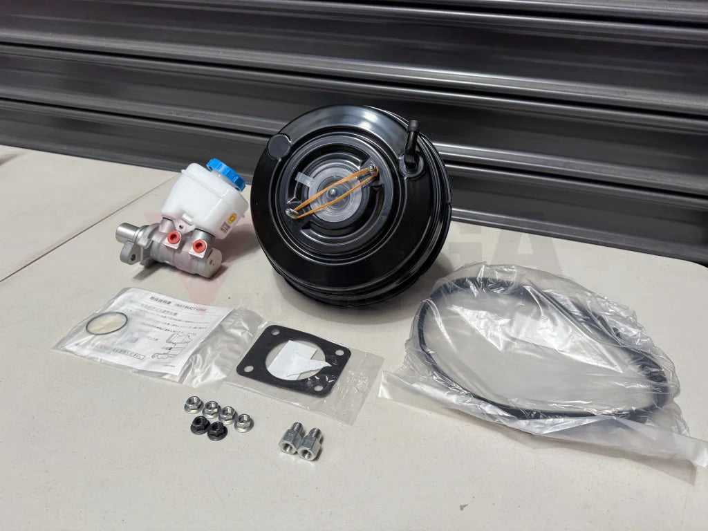 R35 GTR Brake Master & Booster Conversion Set to suit Nissan Silvia S13/180SX / S14 and Z32 Models Brakes