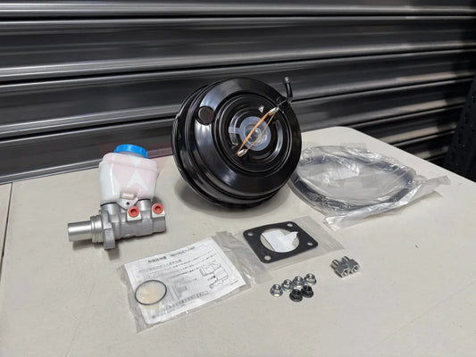 R35 GTR Brake Master & Booster Conversion Set to suit Nissan Silvia S13/180SX / S14 and Z32 Models Brakes
