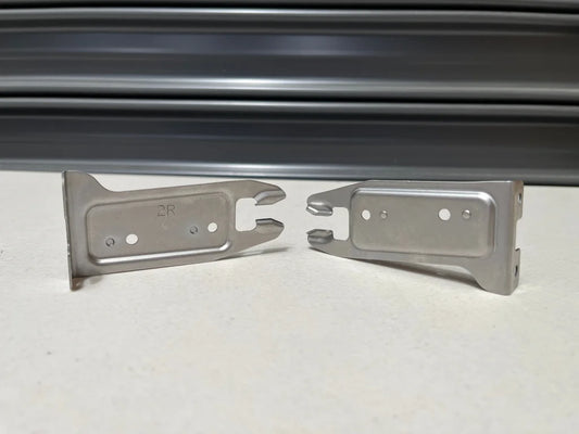 Radio Bracket Set Rhs & Lhs To Suit Mitsubishi Lancer Evolution 7 / 8 9 Ct9A Mr572900 Mr572901