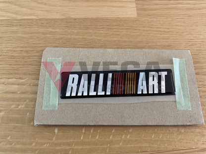 "Ralliart" Trunk / Boot Emblem to suit Mitsubishi Lancer Evolution 10 CZ4A CY4A, Colt - Vega Autosports
