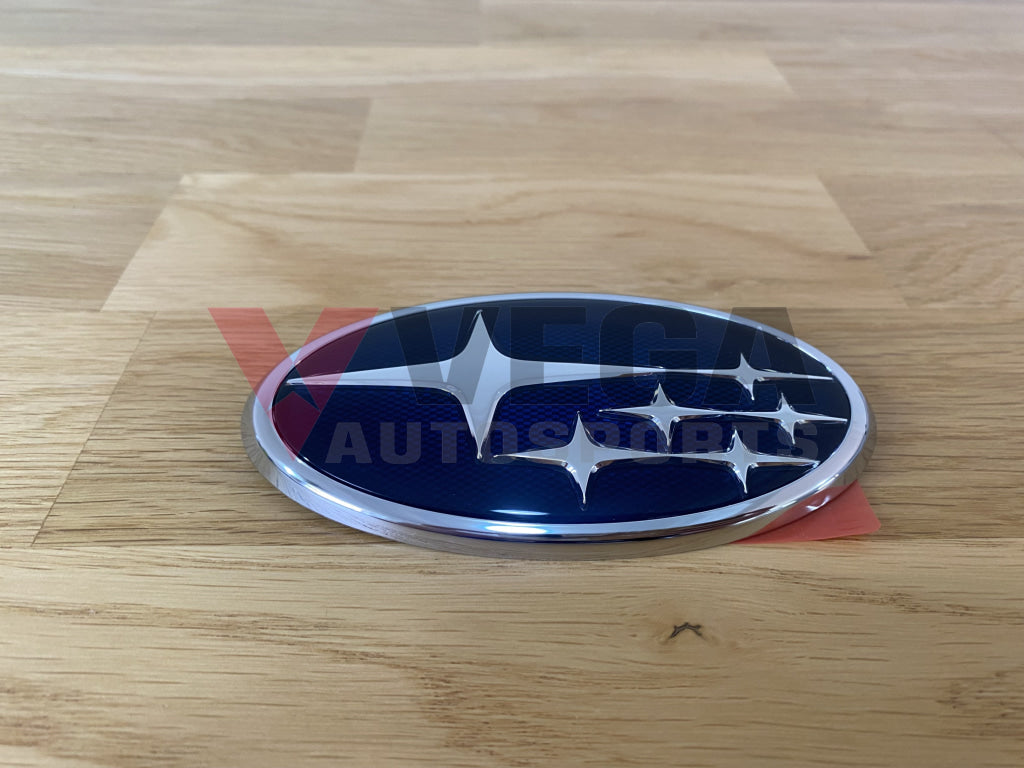 Rear Boot (Blue) Badge Emblem To Suit Subaru Impreza Gd 05-07 Wrx Sti Emblems Badges And Decals