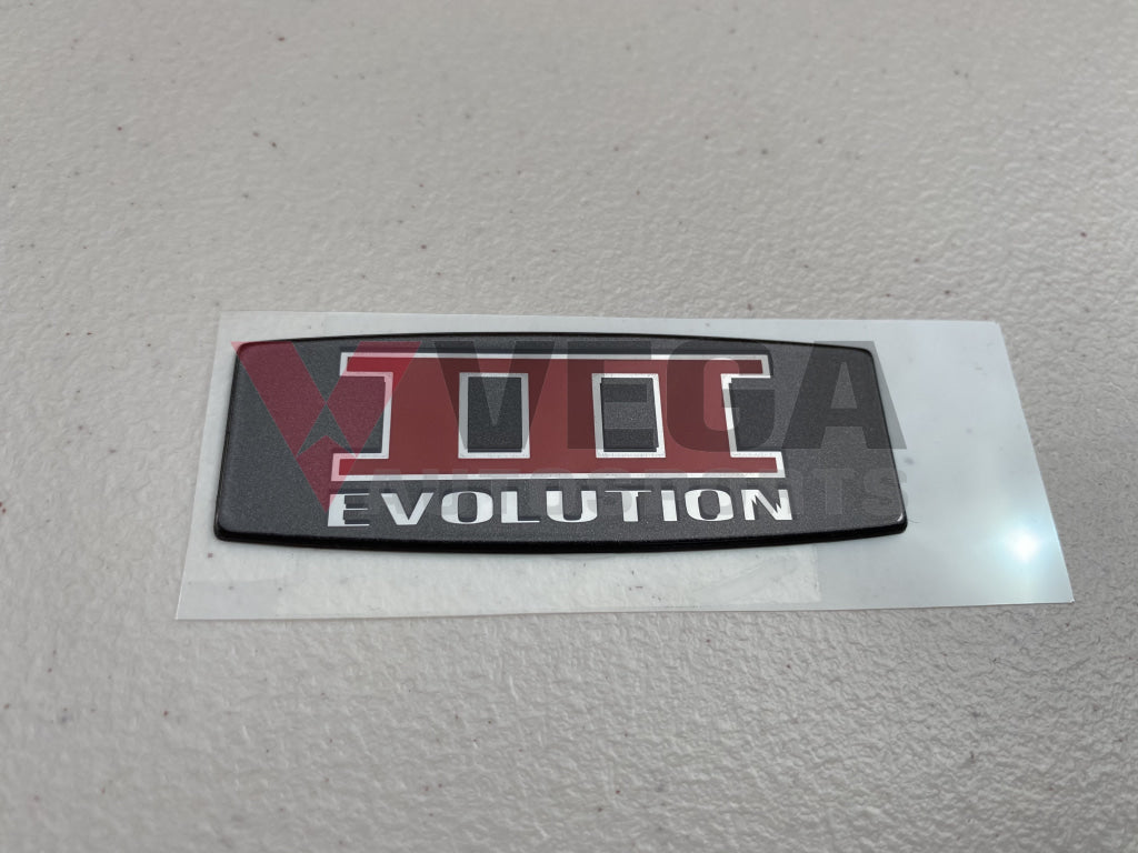 Rear Boot Emblem 'Evolution III' to suit Mitsubishi Lancer Evolution 3 / CE9A - Vega Autosports